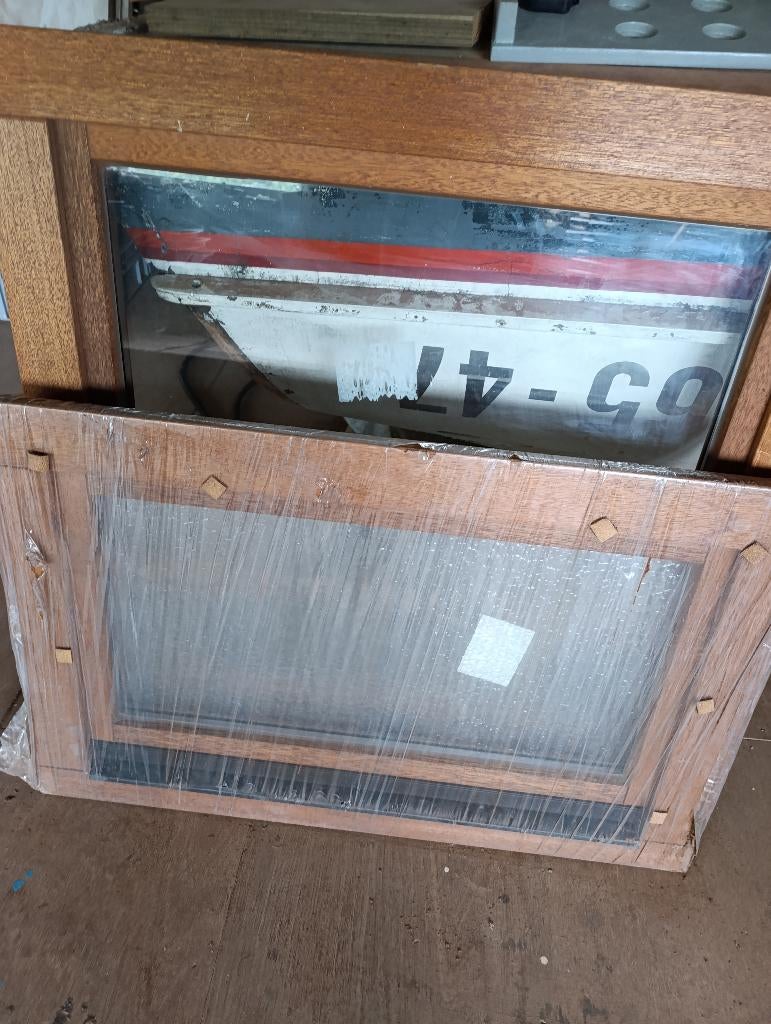 Draai/kiep ramen met dubbelglas, Doe-het-zelf en Verbouw, Glas en Ramen, Ophalen, Gevelraam of Ruit, 80 tot 120 cm, 80 tot 120 cm