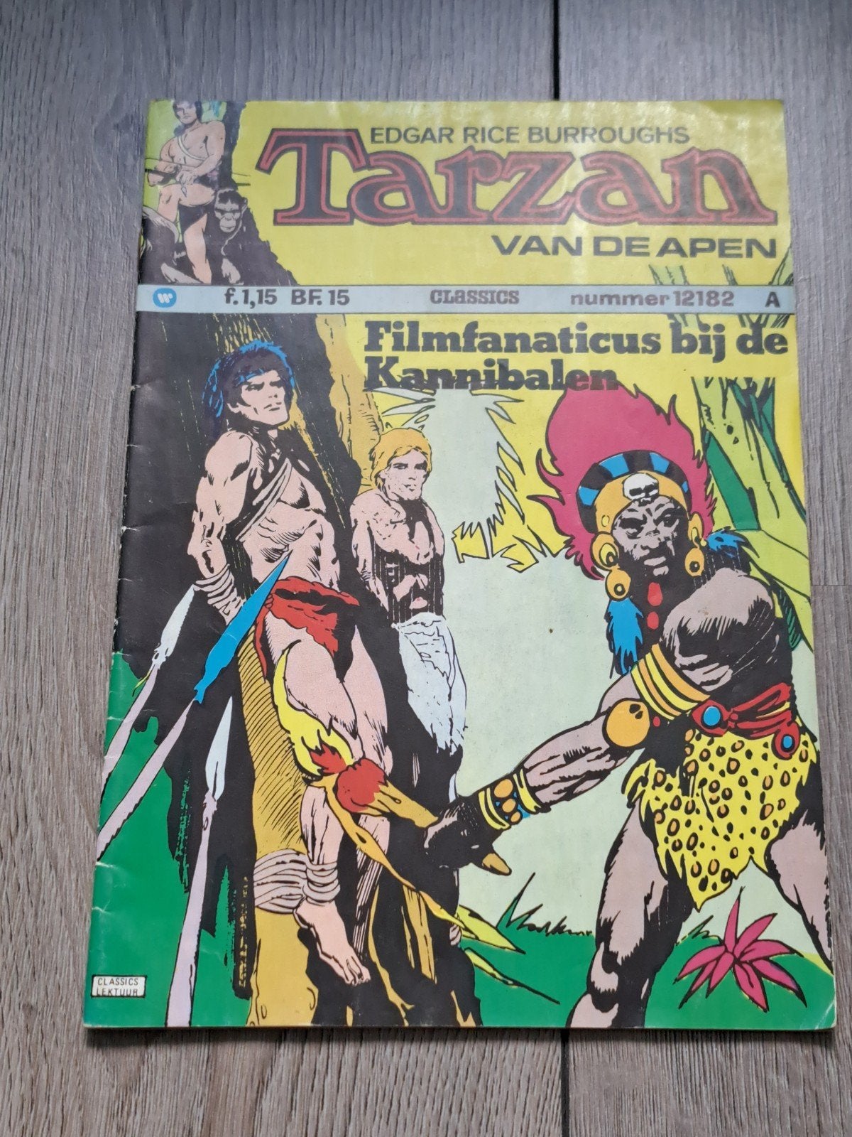 strip Classics 12182- Tarzan Filmfanaticus bij de Kannibalen, Boeken, Eén stripboek, Ophalen of Verzenden, Gelezen