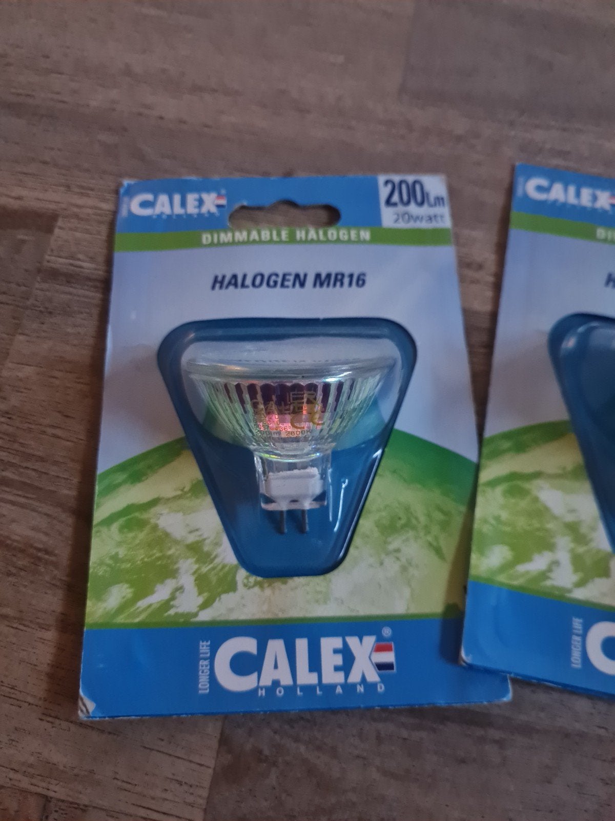 Calex Halogeen MR16 Dimbare Lampen 20W (2 stuks), Ophalen of Verzenden, Nieuw, Overige fittingen