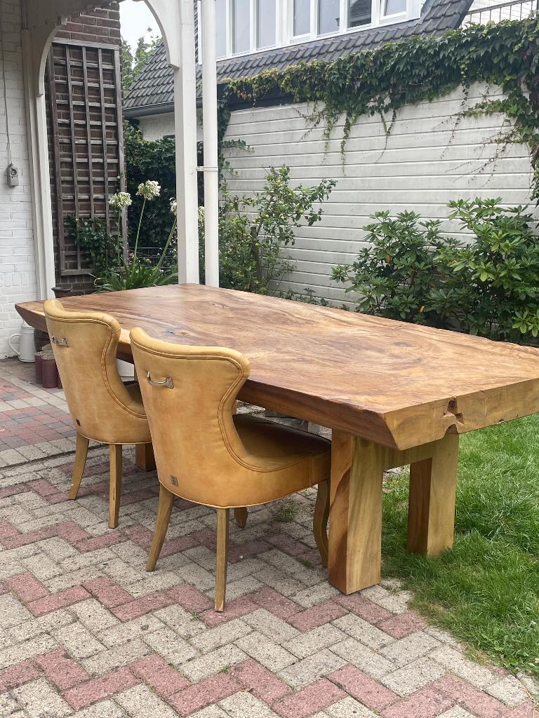 Eettafel, Huis en Inrichting, Tafels | Eettafels, Ophalen, 50 tot 100 cm, Zo goed als nieuw, Vijf personen of meer
