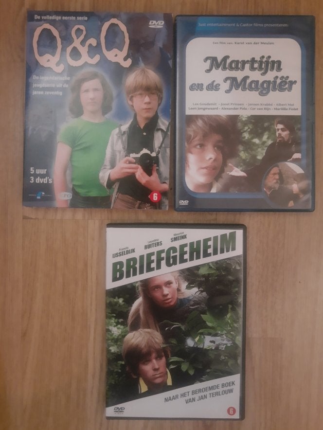 Jaren '70/'80 JEUGDSERIES / Q & Q Martijn Magier BRIEFGEHEIM, Cd's en Dvd's, Dvd's | Tv en Series, Alle leeftijden, Boxset, Ophalen of Verzenden