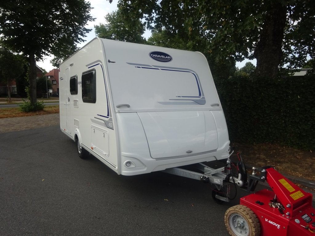 Caravelair Antares 450 Met Enkele Bedden+Mover, Standaardzit, Bedrijf, 750 - 1000 kg, 4 tot 5 meter