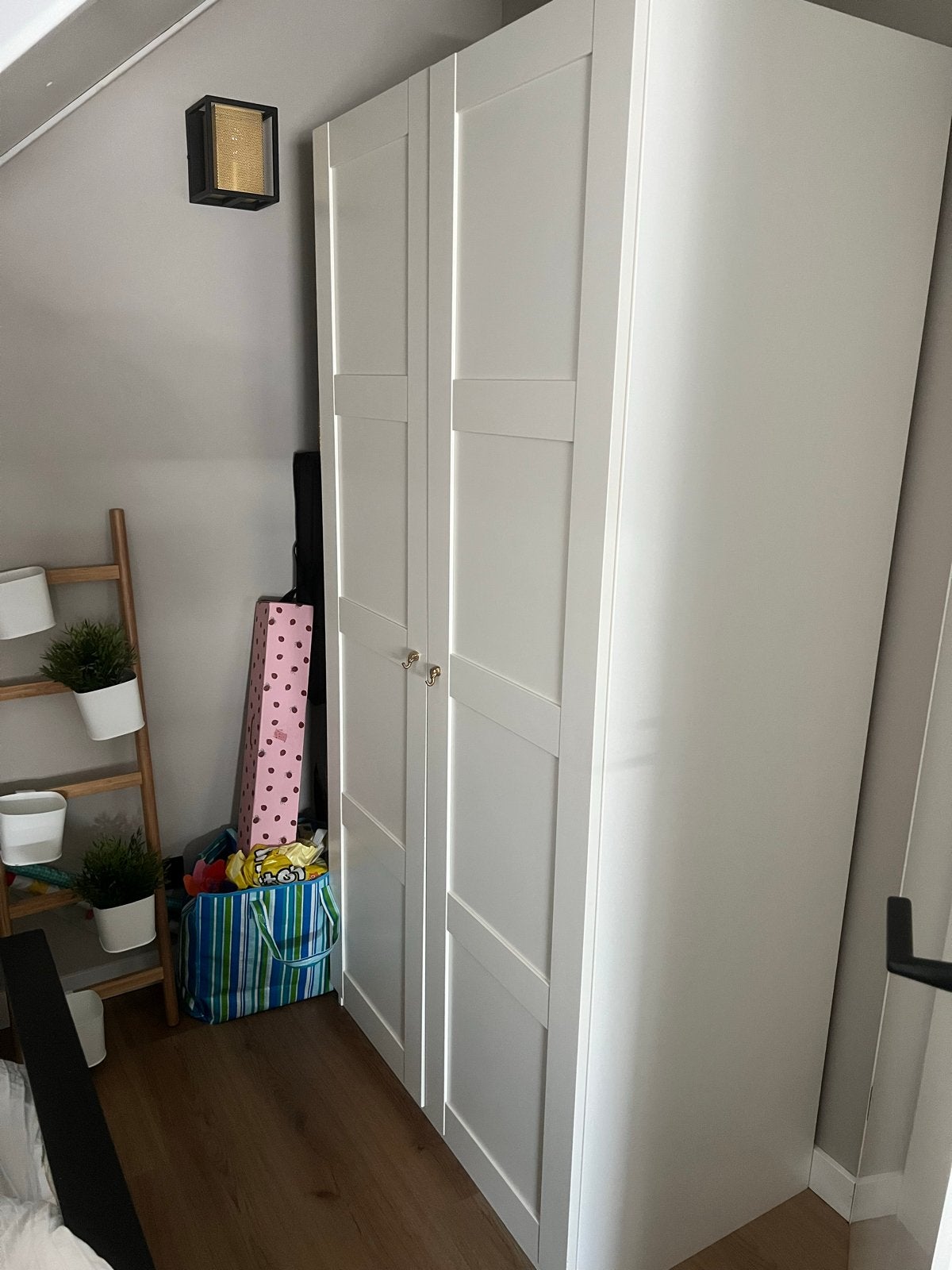 IKEA Pax Kast met Roede en Planken, Ophalen, Met plank(en), Gebruikt, 200 cm of meer