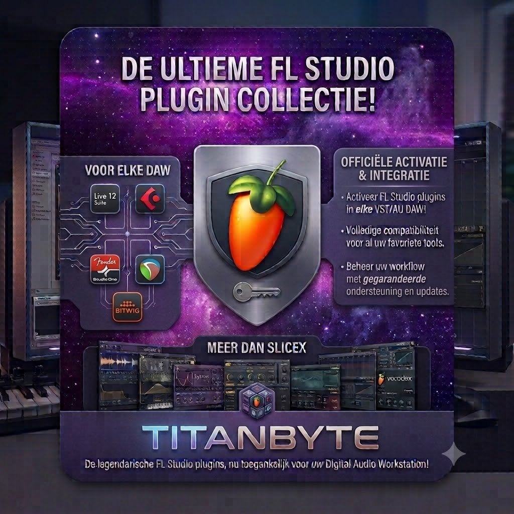 Image-Line VST Collectie (Voor in elke andere DAW), Computers en Software, Audio-software, Verzenden, Nieuw, Windows