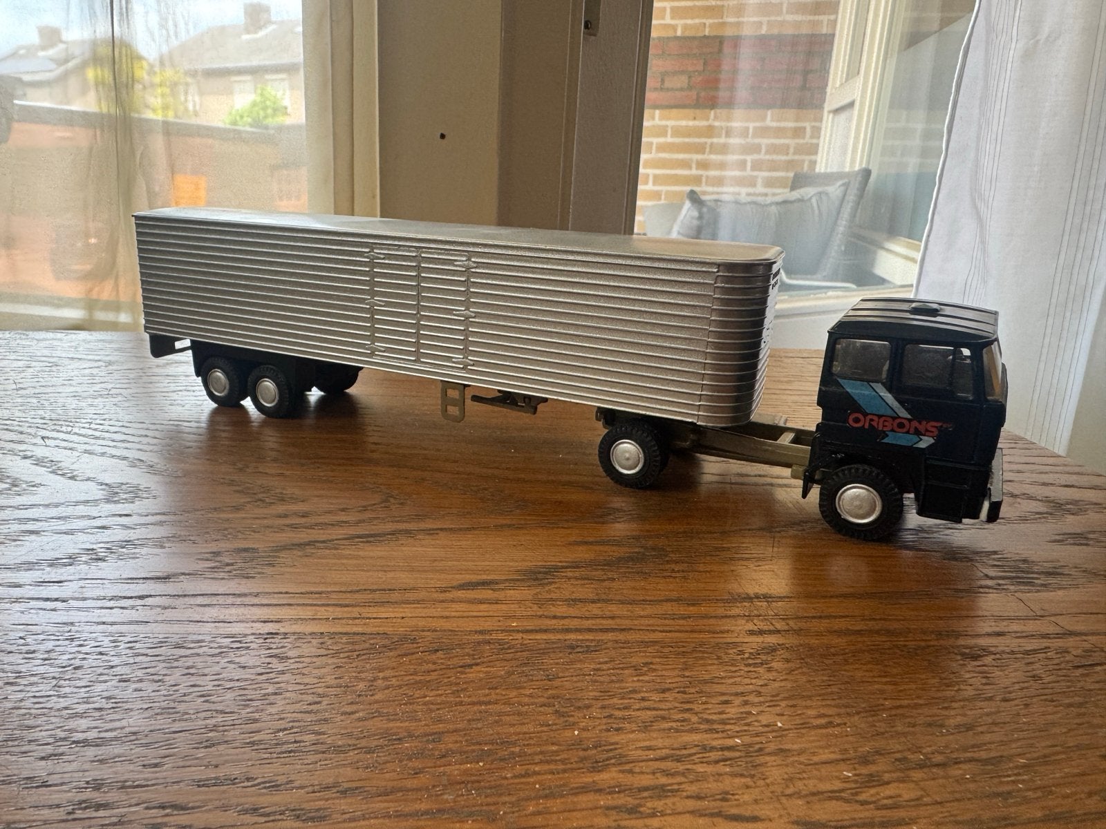 DAF Orbons Vrachtwagen met Trailer Model, Gebruikt, 1:32 tot 1:50, Truck, Ophalen