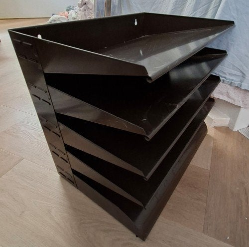 Metalen postvak, brievenbak, brief sorteerder, Ophalen, Metaal, Overige stijlen, Zo goed als nieuw