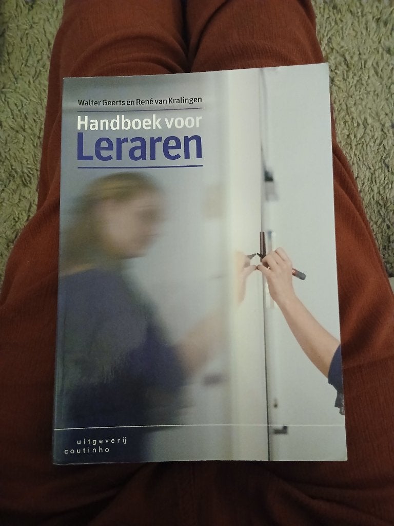 Boek handboeken voor leraren, Boeken, Overige vakken, Zo goed als nieuw, Overige niveaus, Uitgeverij Coutinho