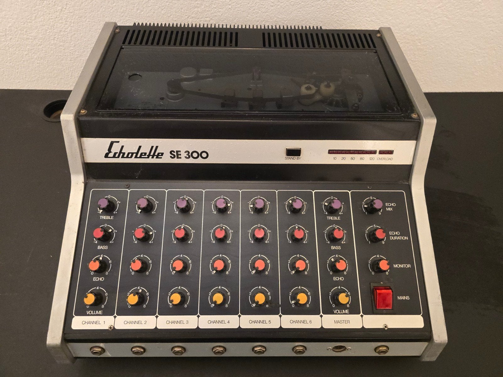 Echolette SE-300 Mengpaneel / Tape echo, Ophalen