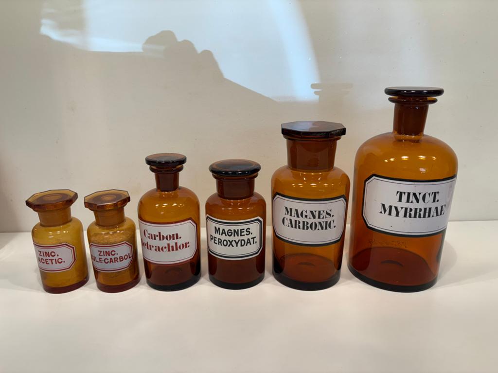 Apotheker flessen, Verzenden