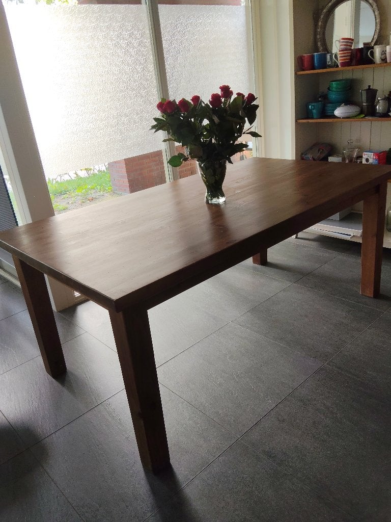 Tafel, Ophalen, Gebruikt, 100 tot 150 cm, Vijf personen of meer