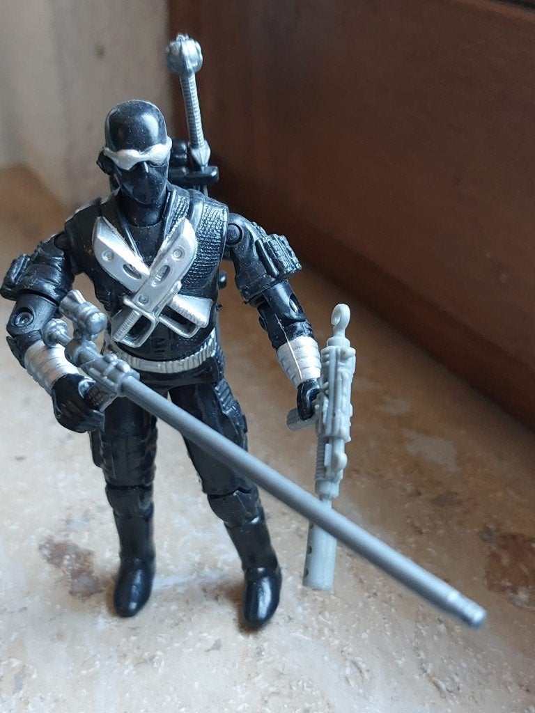 G.I. Joe Snake Eyes V3 – 1989 – Vintage, Ophalen of Verzenden, Gebruikt