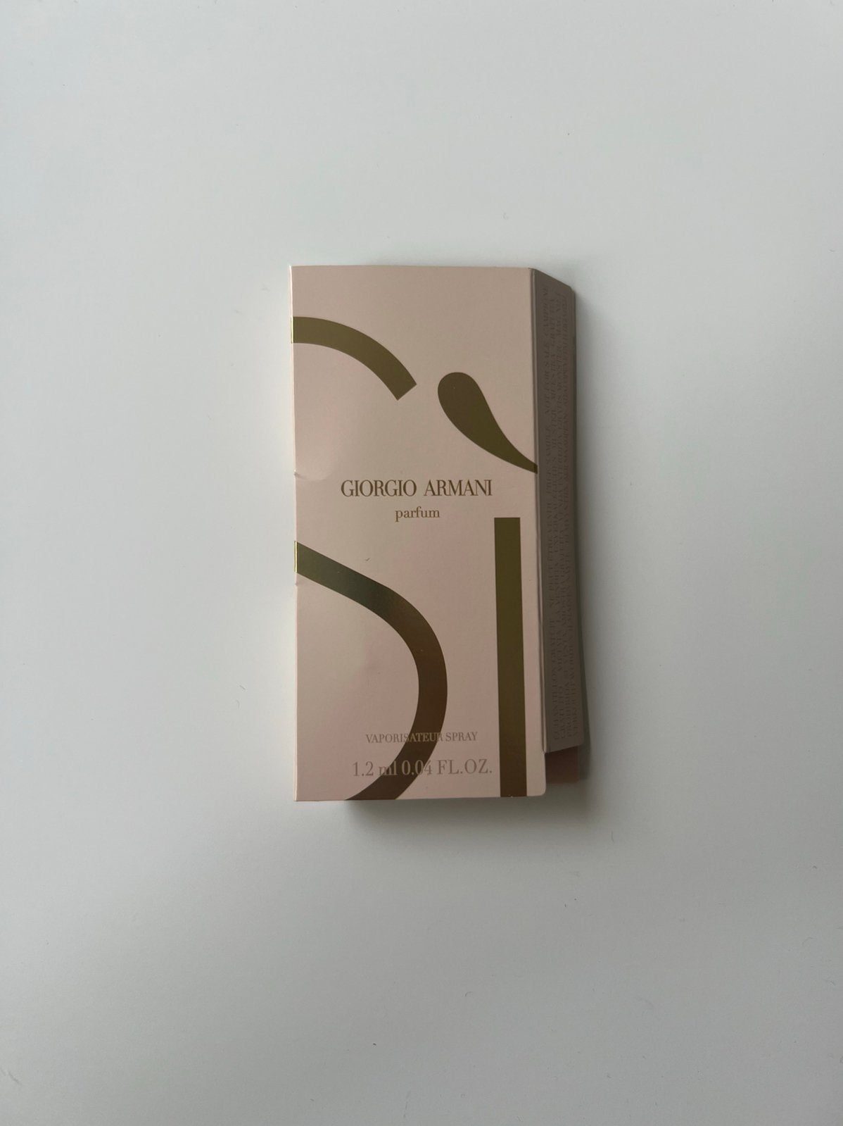 Giorgio Armani Si parfum proefje, Sieraden, Tassen en Uiterlijk, Uiterlijk | Parfum, Ophalen of Verzenden, Nieuw