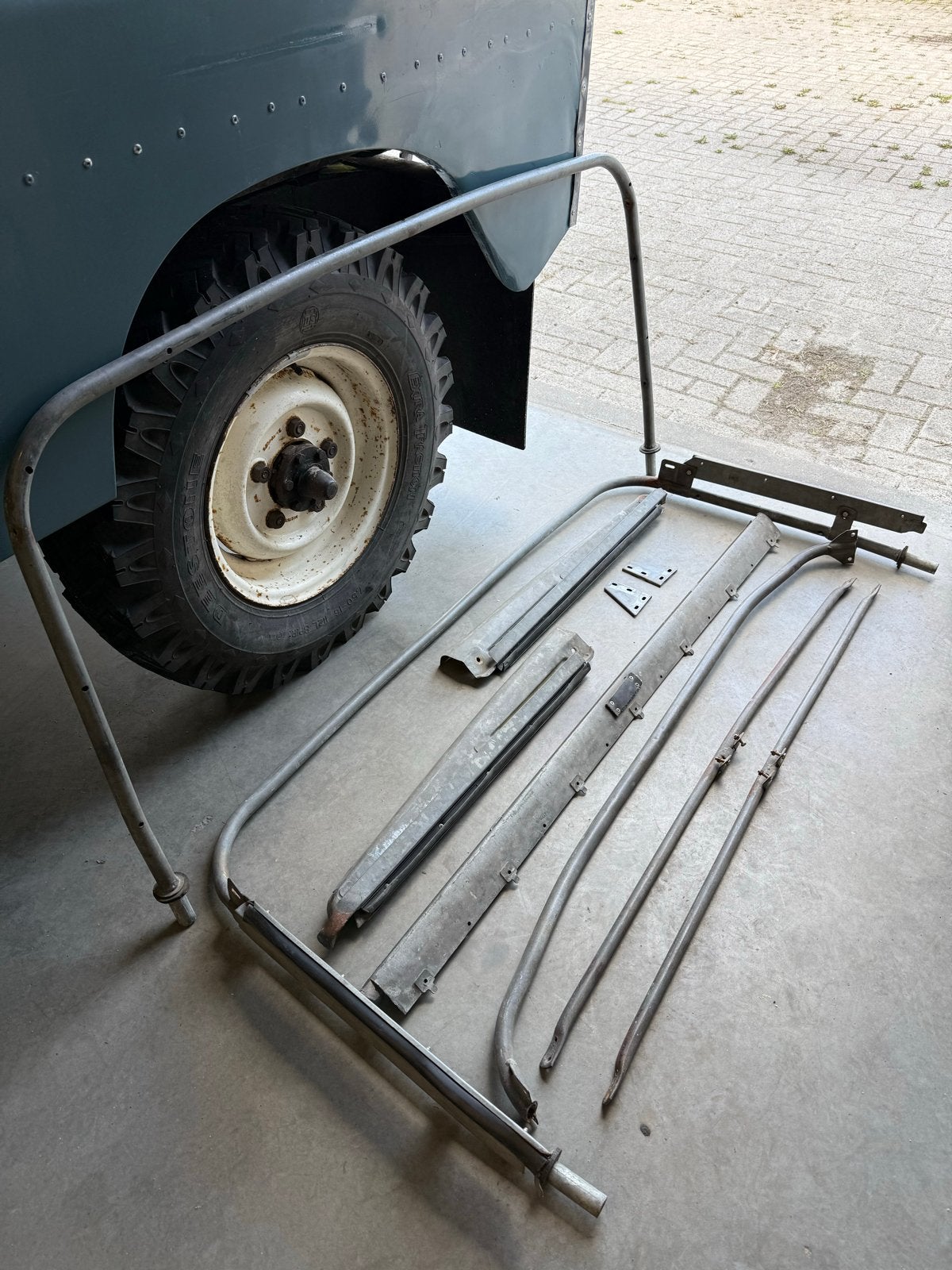 Softtop frame Land Rover Series 2/2a/3 88”, Ophalen, Gebruikt, Land Rover