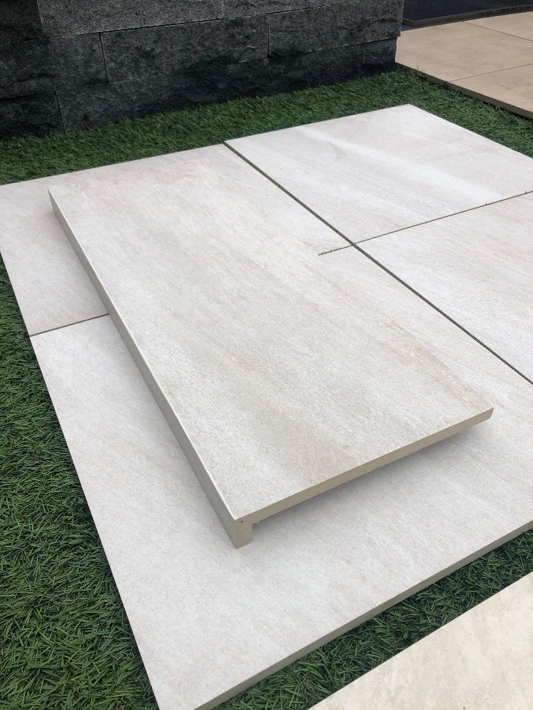 keramische terrastegels met bijpassende zwembadranden, Keramiek, Nieuw, Ophalen of Verzenden, 10 m² of meer