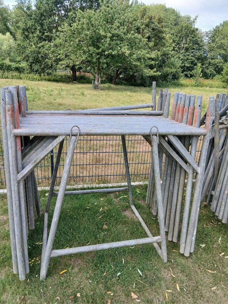 H jukker en steiger planken, Doe-het-zelf en Verbouw, Ophalen, Gebruikt, Gevelsteiger, 5 meter of hoger