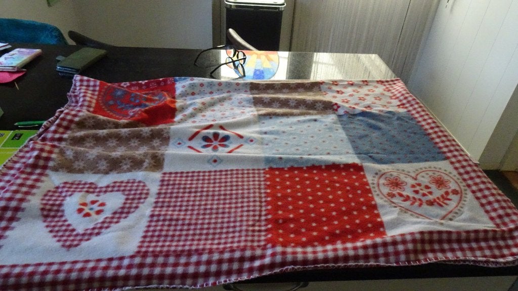 Plaid, Fleecedeken, 114 cm, Nieuw, Ophalen of Verzenden