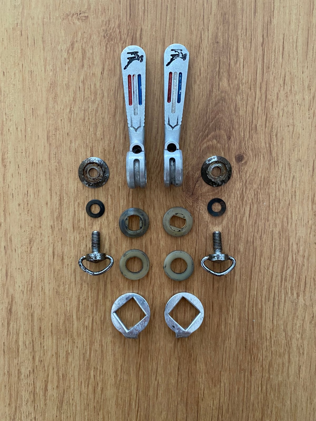 Gazelle/campagnolo buiscommandeurs shifters, Fietsen en Brommers, Ophalen of Verzenden, Gebruikt