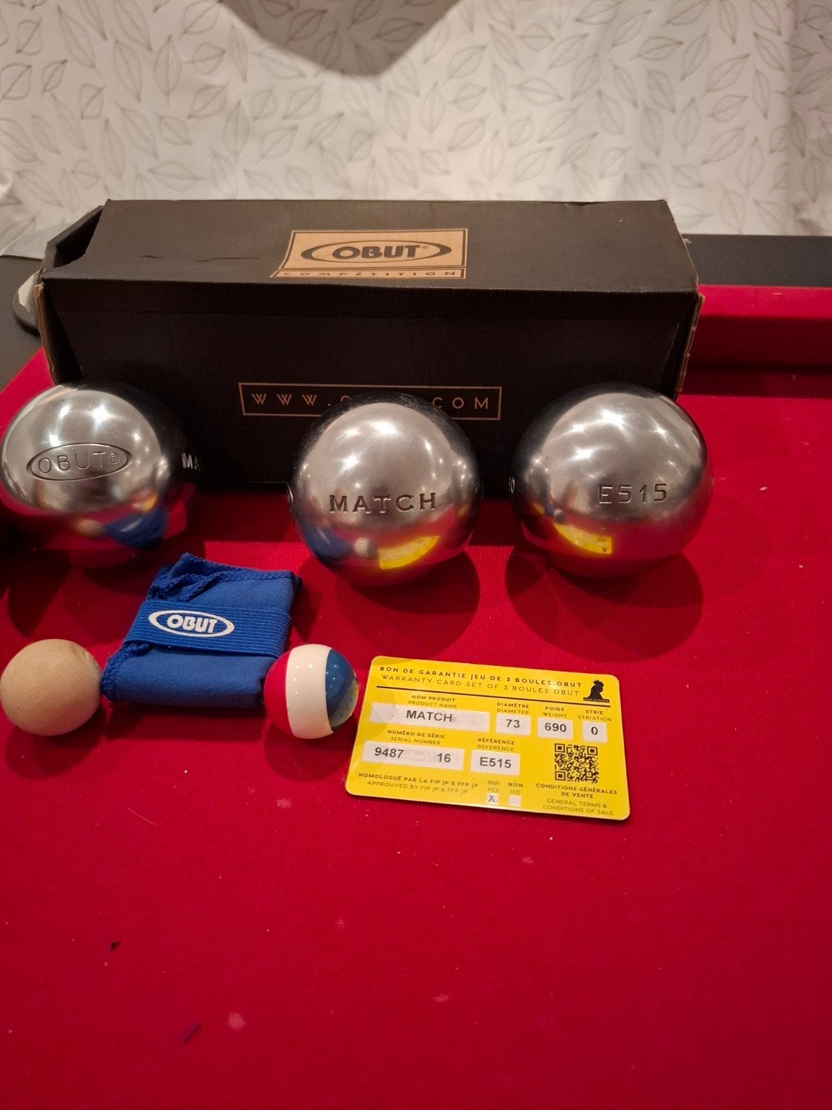 Obut Jeu de Boule wedstrijd Ballen & Butjes - Diverse Sets, Ophalen of Verzenden