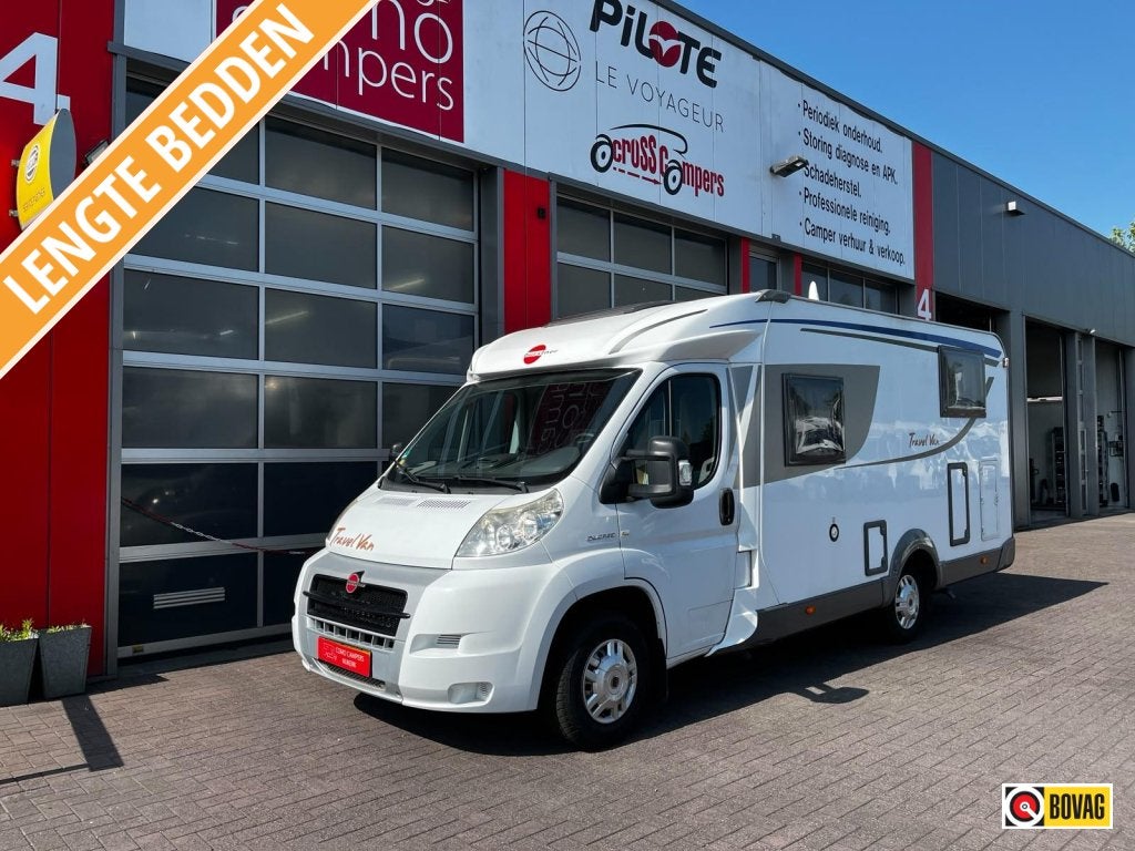 Bürstner Travel Van T620 Uniek 2.20M breed! Lengteb, Ringverwarming, Fiat, 6 tot 7 meter, Bedrijf