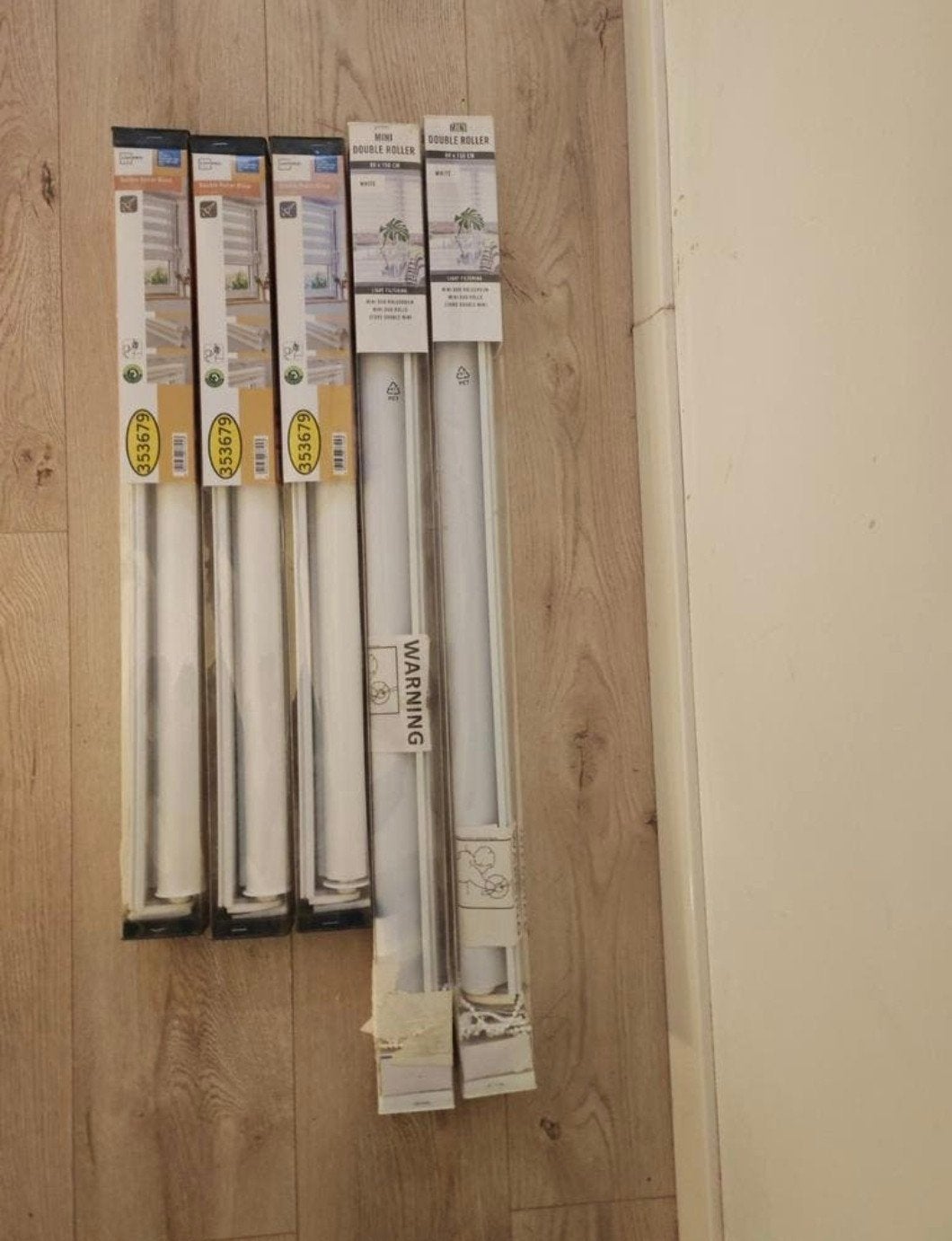 5 nieuw rolgordijnen nooit gebruikt, Ophalen, Nieuw