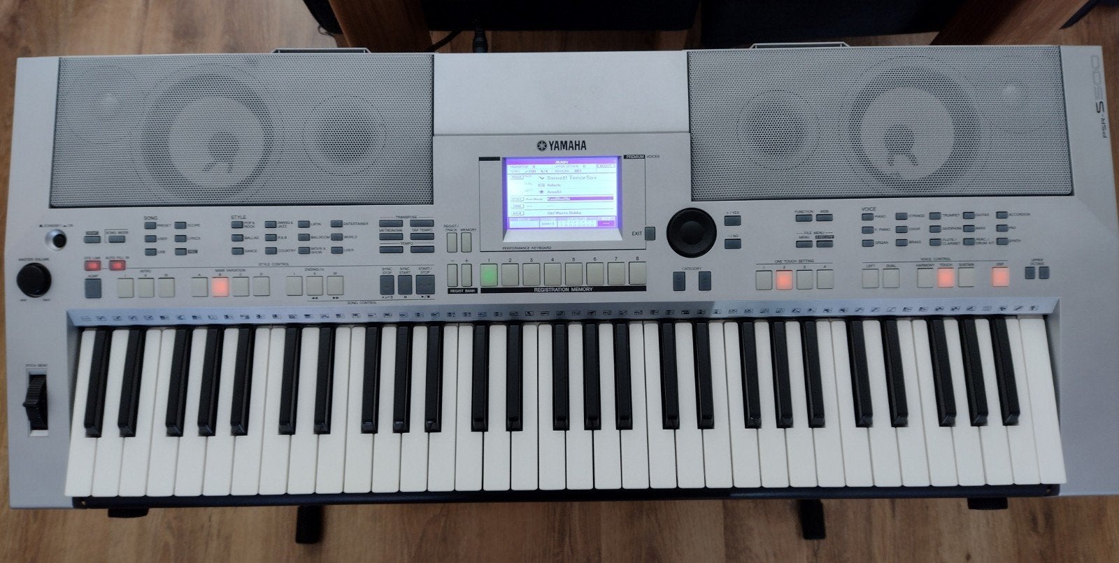 Te koop: Yamaha PSR S500 keyboard, Muziek en Instrumenten, Keyboards, Ophalen, Yamaha, Midi-aansluiting, 61 toetsen