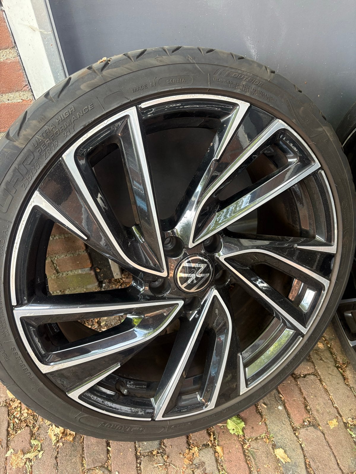 VW velgen adelaide 19 inch, Gebruikt, Banden en Velgen, 235 mm, Personenwagen