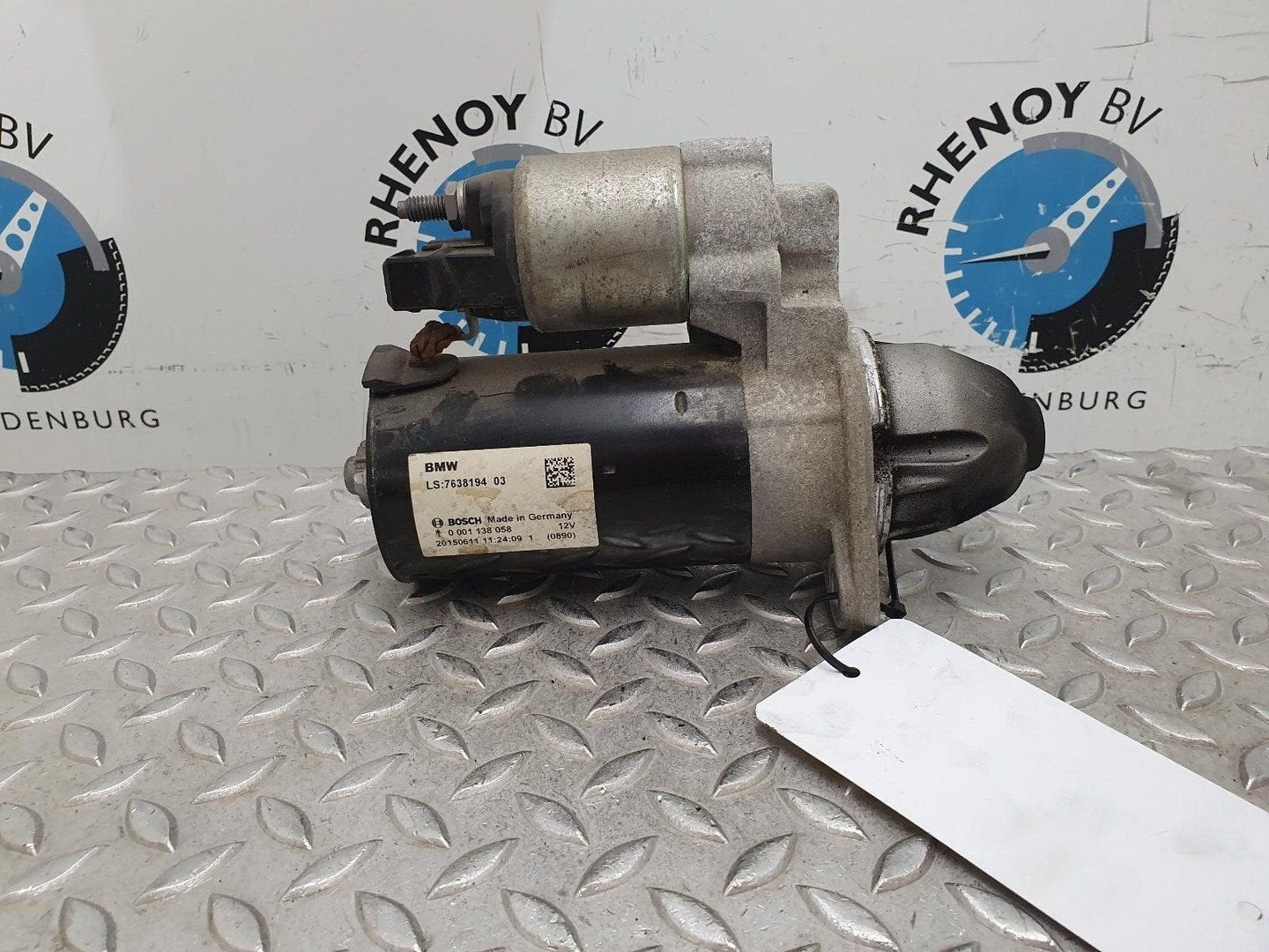 BMW 5 SERIES STARTMOTOR 2014, Ophalen of Verzenden, Gebruikt, Stiba lid