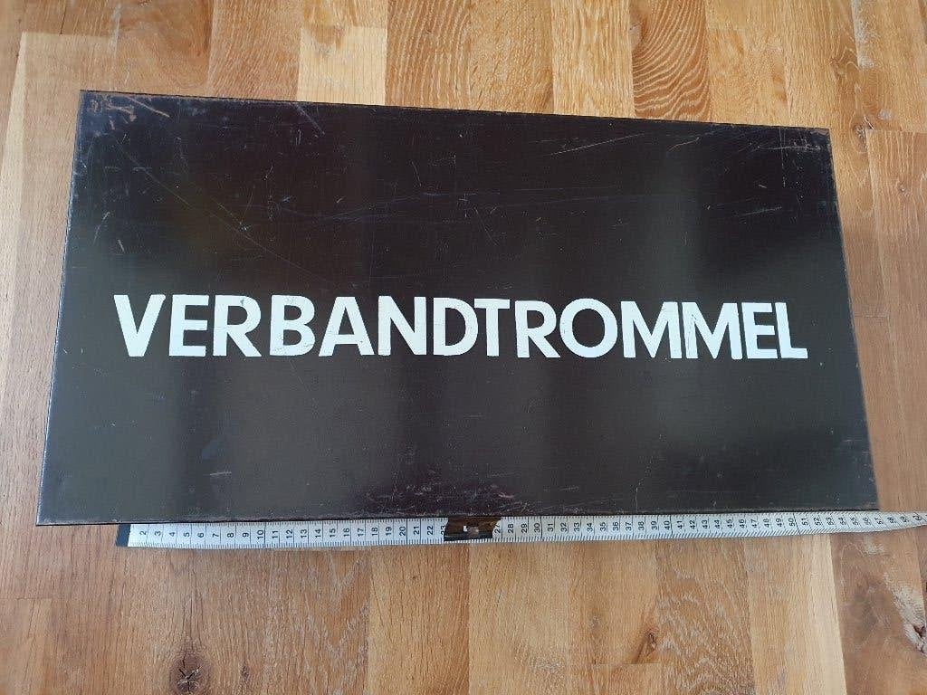Oude metalen verbanddoos, Ophalen of Verzenden