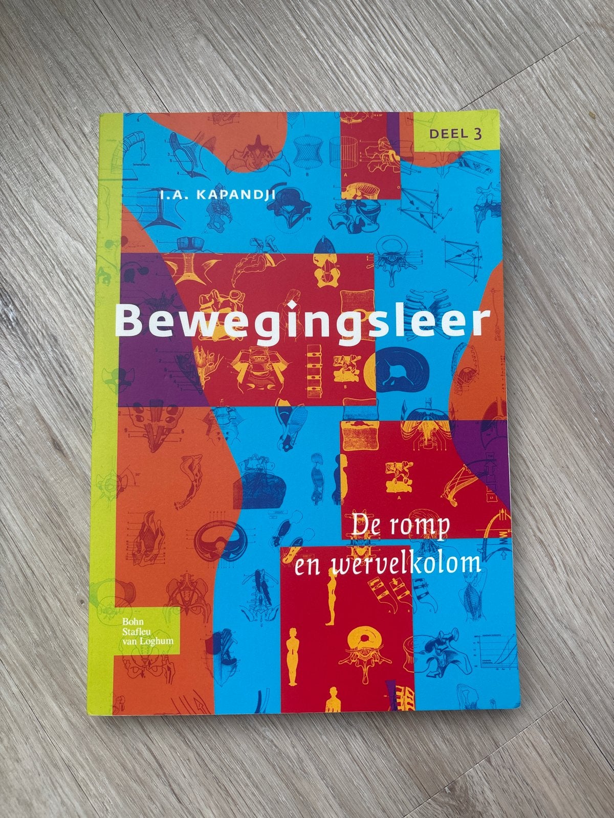Bewegingsleer 3: De romp en wervelkolom - I.A. Kapandji, Verzenden, Beta, Zo goed als nieuw, HBO
