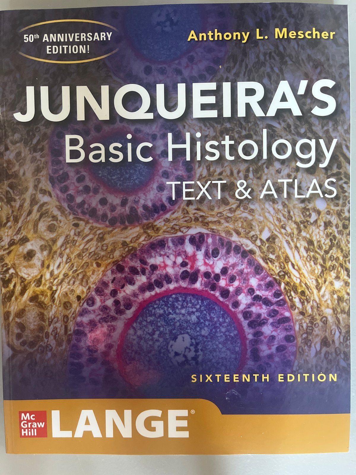 Junqueira's Basic Histology: Text & Atlas - 16e editie, Boeken, Ophalen of Verzenden, Beta, Nieuw, WO