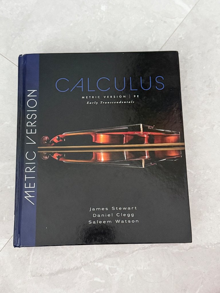 Calculus metric version 9th edition, Ophalen of Verzenden, Beta, J. Stewart, WO