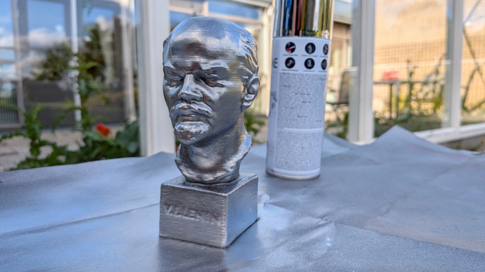 Vladimir Lenin beeldje, vernis look, Verzamelen, Ophalen of Verzenden