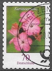 DLD € 0,70 zegel Bloemen - Kartuizer anjer - 2009, Verzenden, 1990 tot heden, Gestempeld