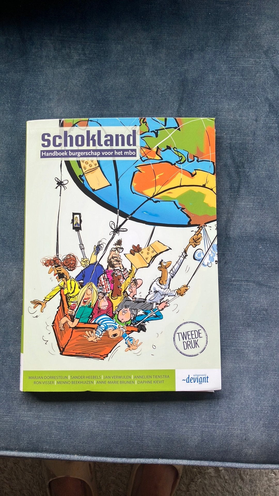 Sander Heebels - Schokland handboek, Zo goed als nieuw, Nederlands, Overige niveaus, Sander Heebels; Menno Beekhuizen; Anne-Marie Brunen; Marjan D...