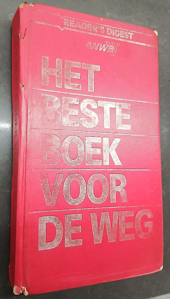 Het Beste Boek van de Weg (rode editie), Boeken, Atlassen en Landkaarten, Gelezen, ANWB, Overige typen, 1800 tot 2000