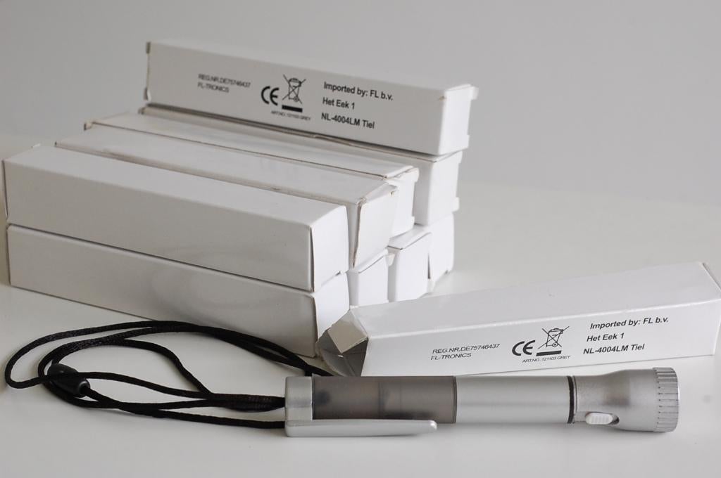 Verlichte pen en zaklamp in 1 (12x), Caravans en Kamperen, Tweedehands, Tweedehands, Verzenden, Tweedehands