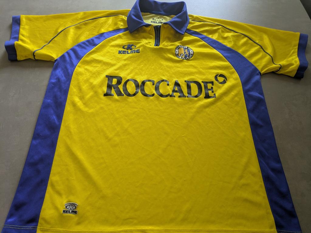 Voetbalshirt RKC Waalwijk vintage shirt 2000 Zeldzaam, Maat XL, Ophalen of Verzenden, Zo goed als nieuw, Shirt
