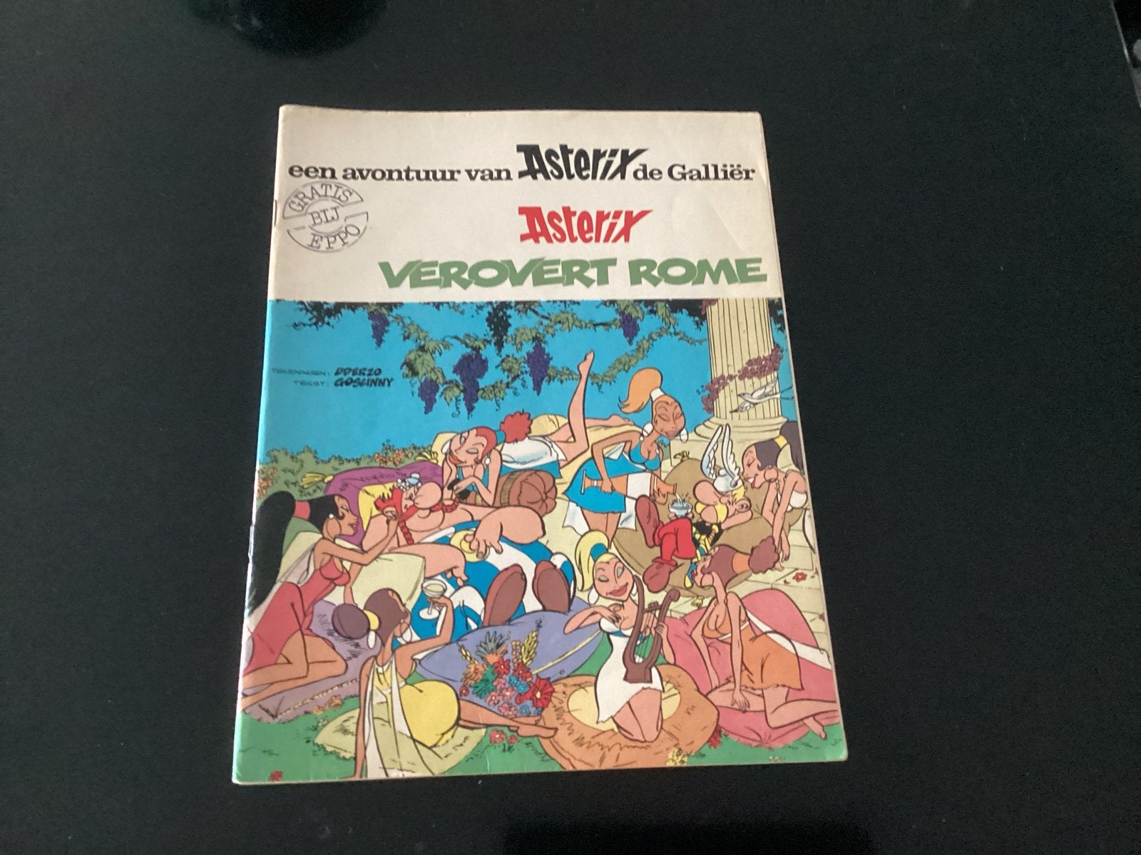 Asterix Verovert Rome - Een avontuur van Asterix de Galliër, Boeken, Eén stripboek, Ophalen of Verzenden, Gelezen