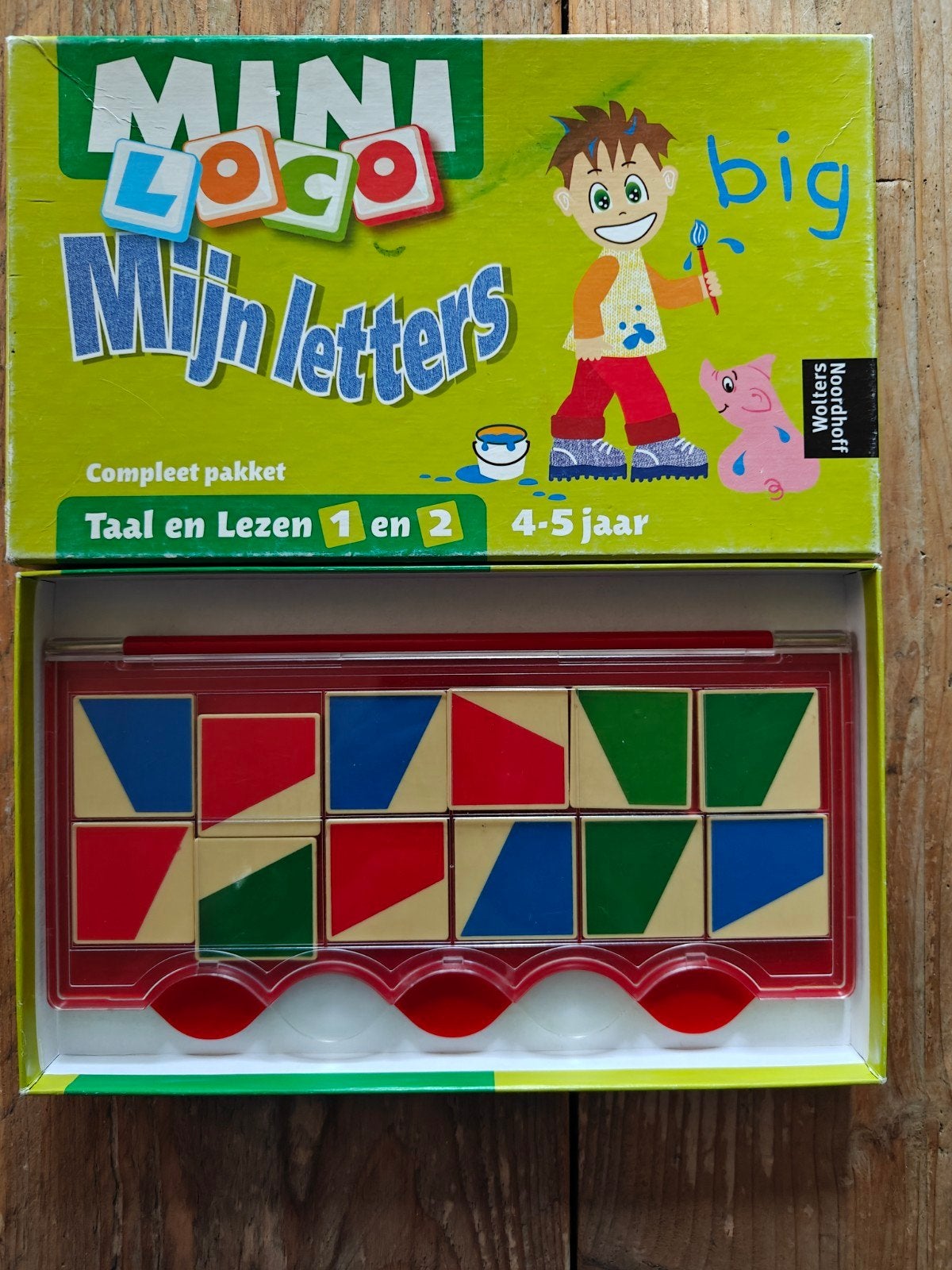 Mini Loco.   Mijn letters., Kinderen en Baby's, Speelgoed | Educatief en Creatief, Wolters Noordhoff., Wolters Noordhoff., Ophalen of Verzenden