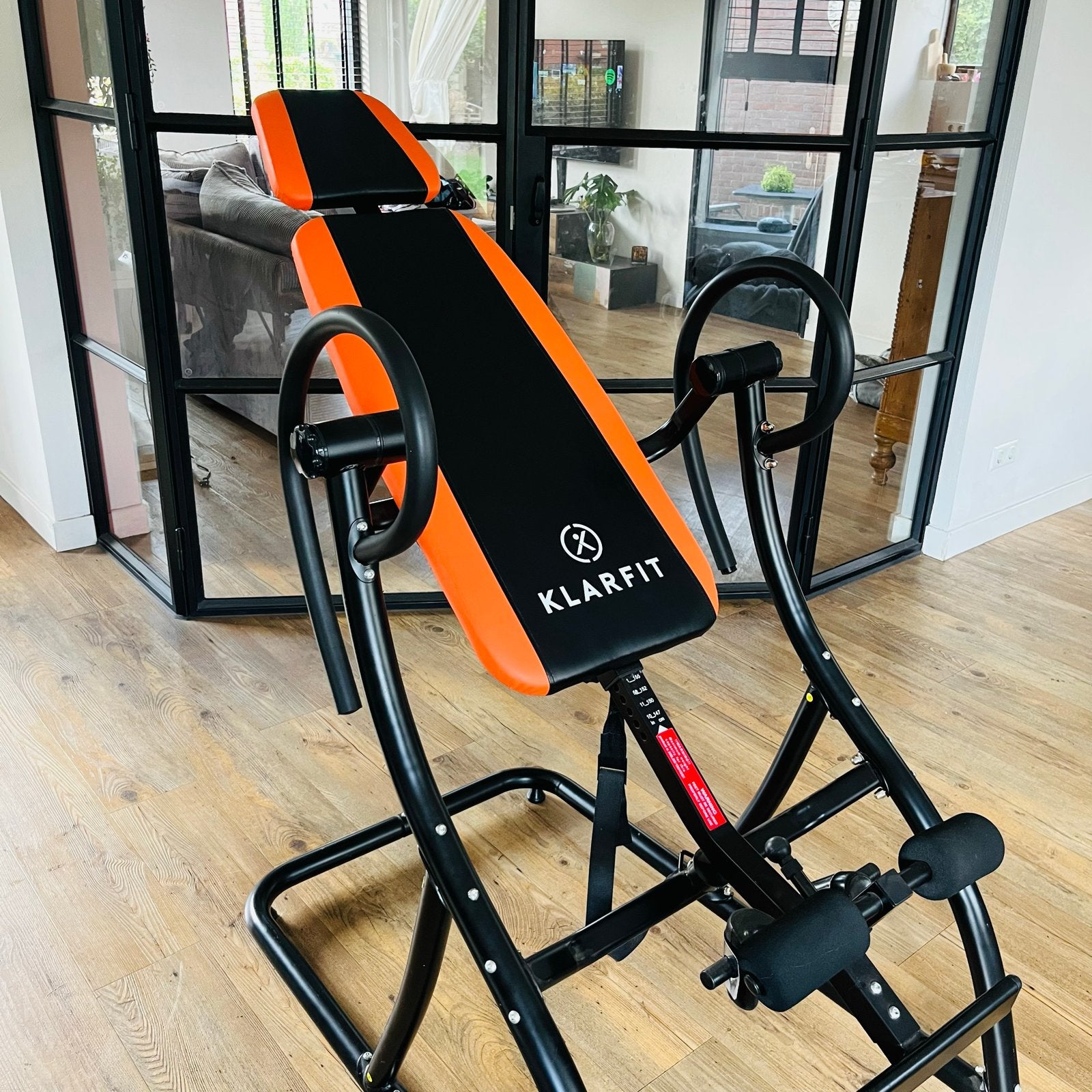 Klarfit Inversiebank - Rugtrainer voor rugpijnverlichting, Rug, Overige typen, Ophalen of Verzenden, Zo goed als nieuw