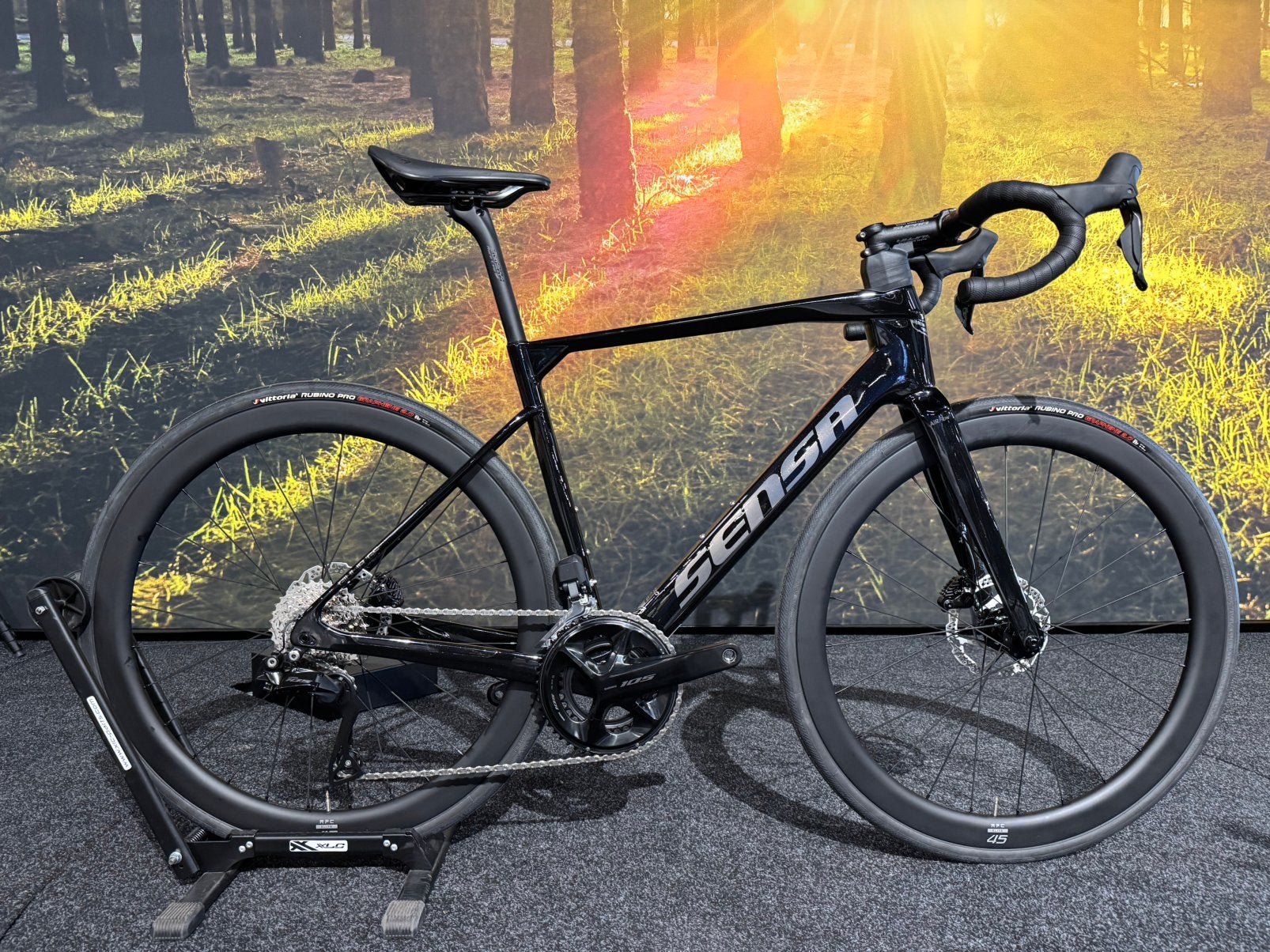 Sensa Giulia GF 53cm met Shimano 105 Di2 & Carbon wielset