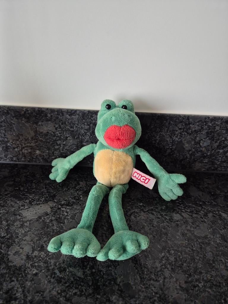 NICI - Knuffel Classic Frog / Fridolin, Ophalen of Verzenden, Overige typen