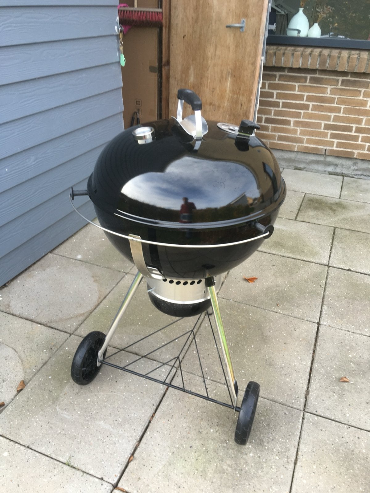 Weber Master-Touch GBS E-5755 met accessoires, Ophalen of Verzenden, Zo goed als nieuw