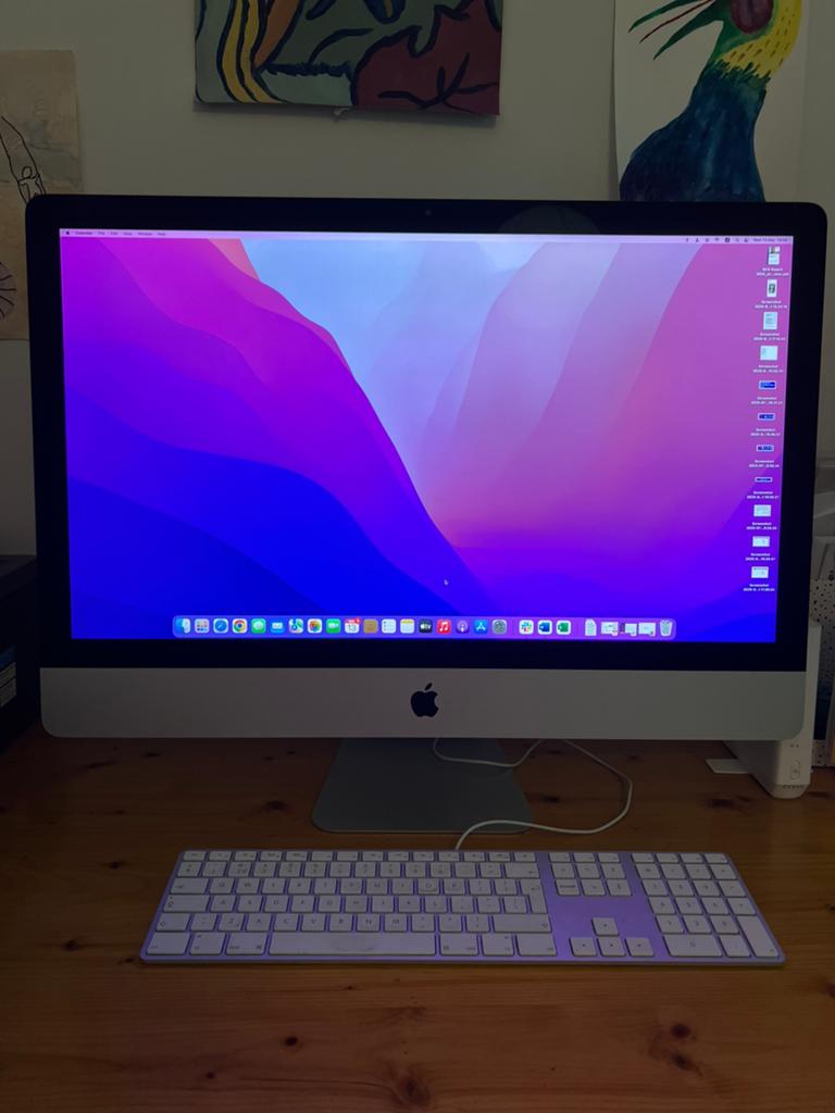 Apple iMac (Retina 5k, 27-inch, Late 2015), Computers en Software, Apple Desktops, Ophalen, Zo goed als nieuw, IMac, 3 tot 4 Ghz