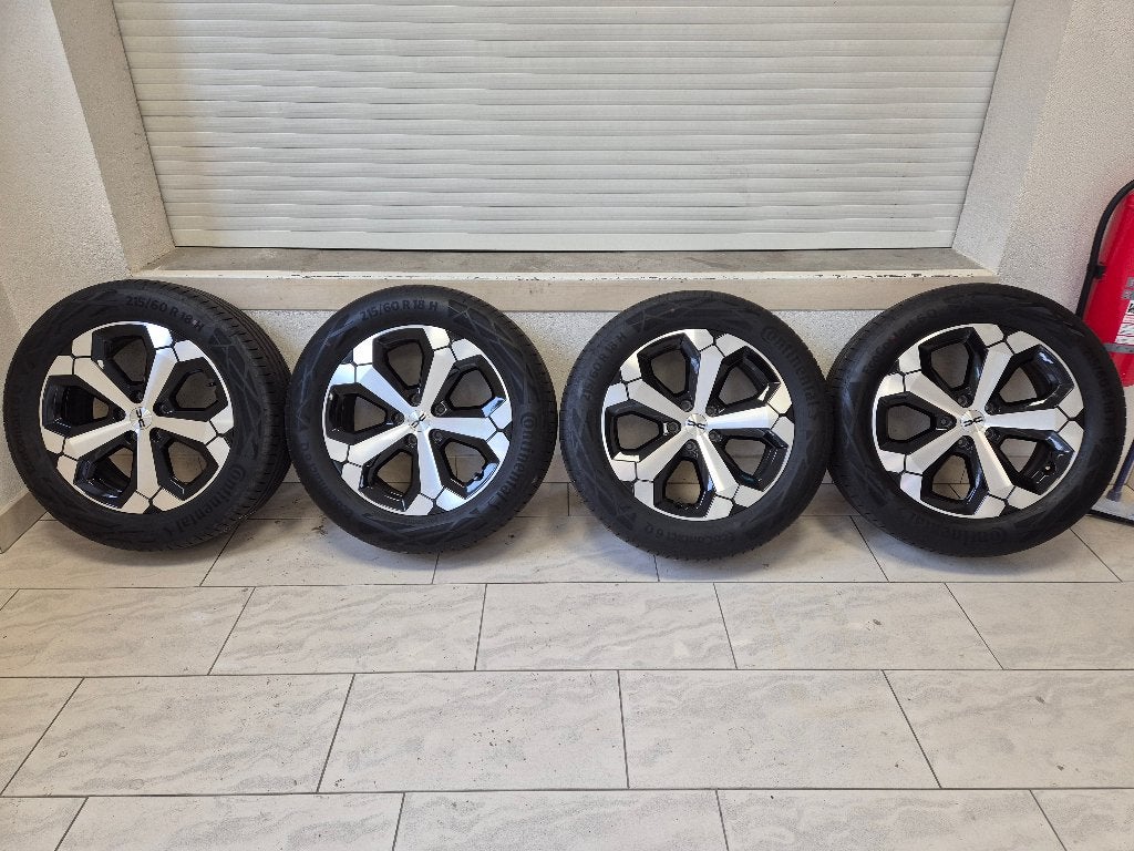 Originele Bi-color velgen Dacia Bigster 215/60/18 € 999,00, Ophalen, 18 inch, Banden en Velgen, Personenwagen