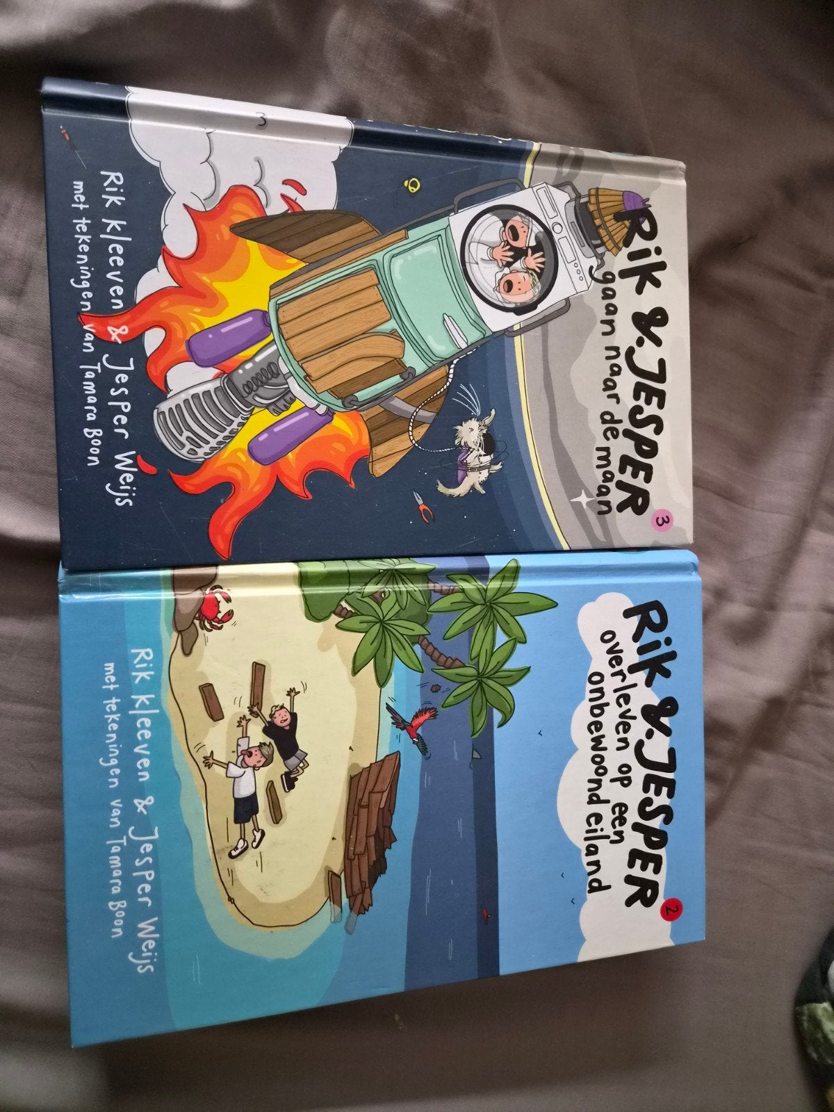 Rik & Jesper boeken, Boeken, Ophalen of Verzenden, Zo goed als nieuw, Rik Kleeven & Jesper Weijs, Fictie algemeen