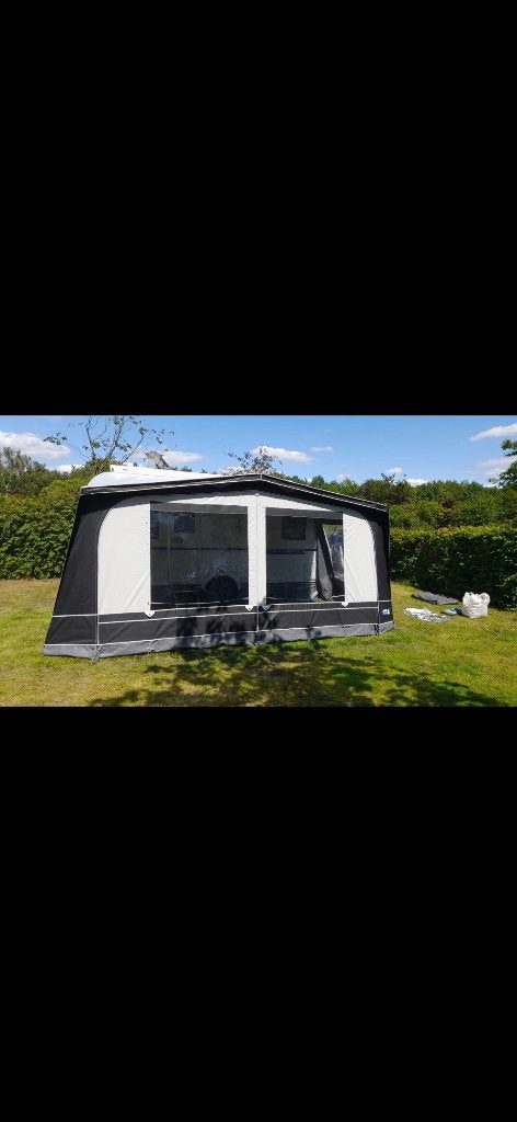 Caravan voortent maat 10 nieuwstaat, Caravans en Kamperen, Ophalen, Zo goed als nieuw, Polyester, Overige merken