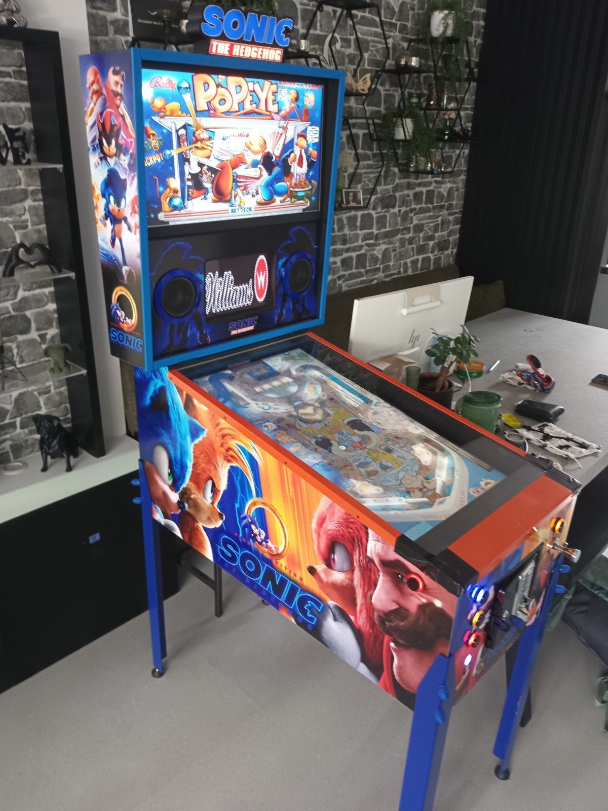 Virtual Pinball / dig. flipperkast met FFB en ca 1400 kasten, Ophalen, Flipperkast