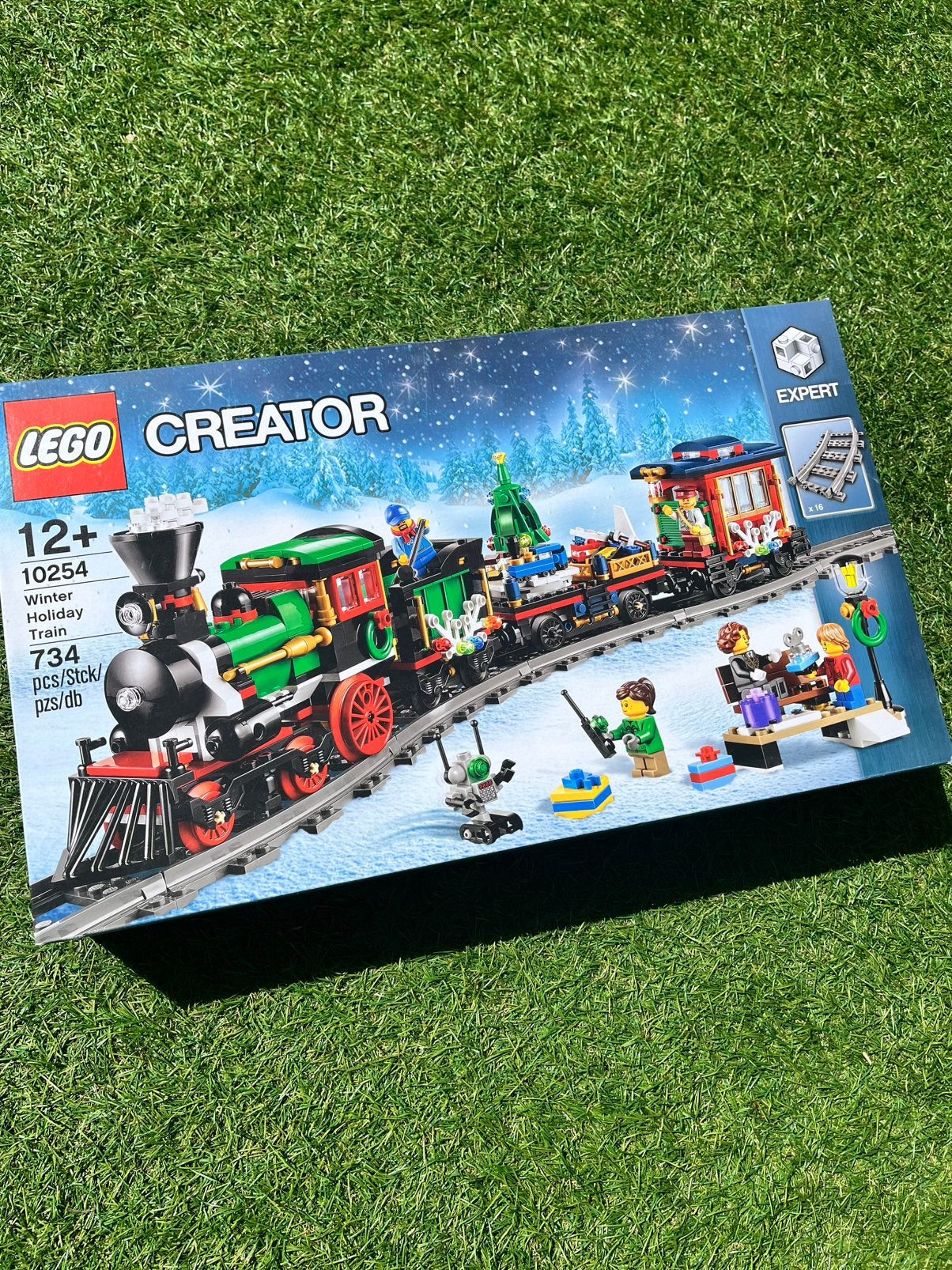Lego 10254 - Wintertrein, Kinderen en Baby's, Speelgoed | Duplo en Lego, Ophalen of Verzenden, Zo goed als nieuw