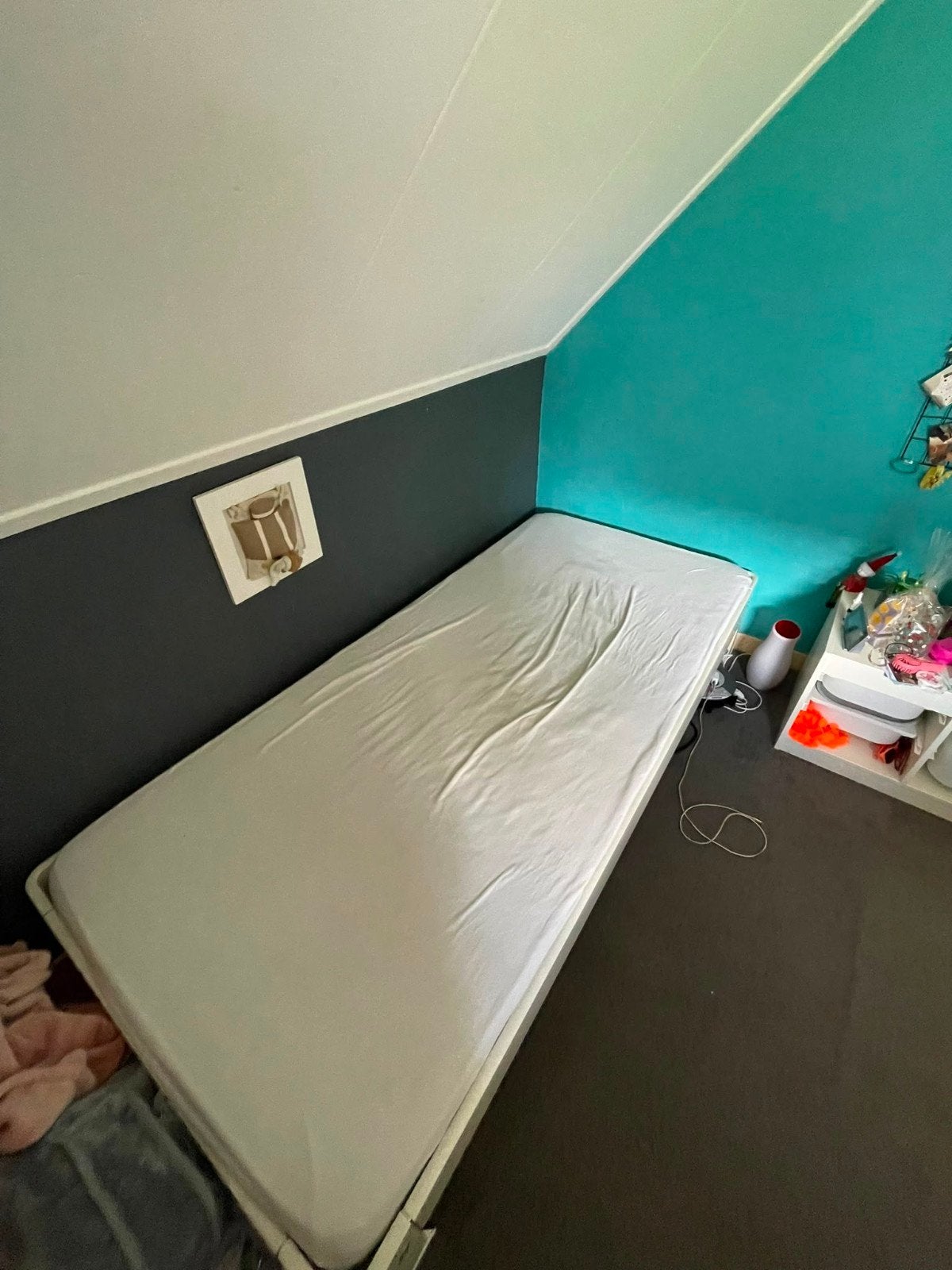 auping bed 200x90, Ophalen, Gebruikt, Eenpersoons, 90 cm